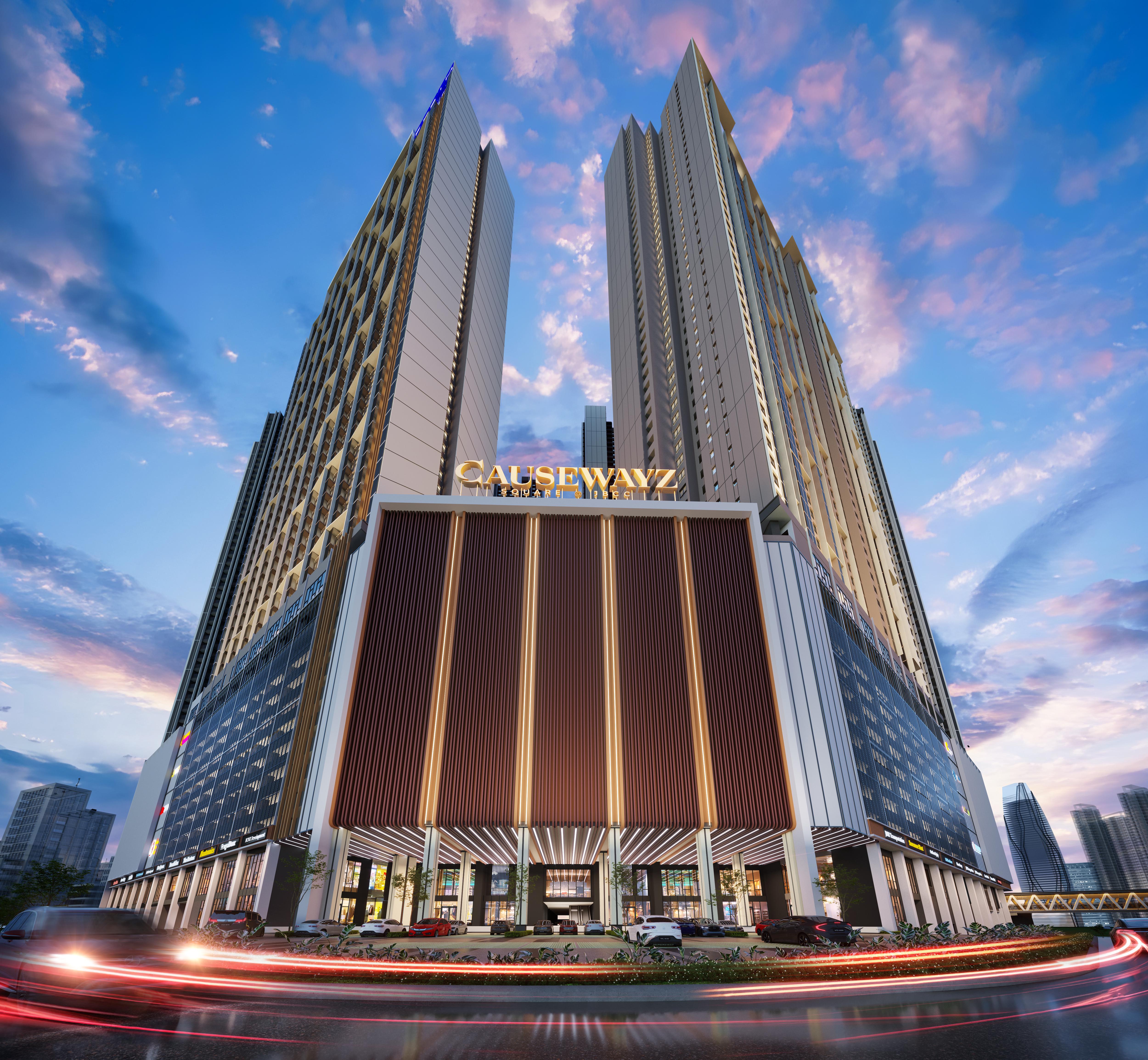 Causewayz Dover — Grand Facade at Dusk