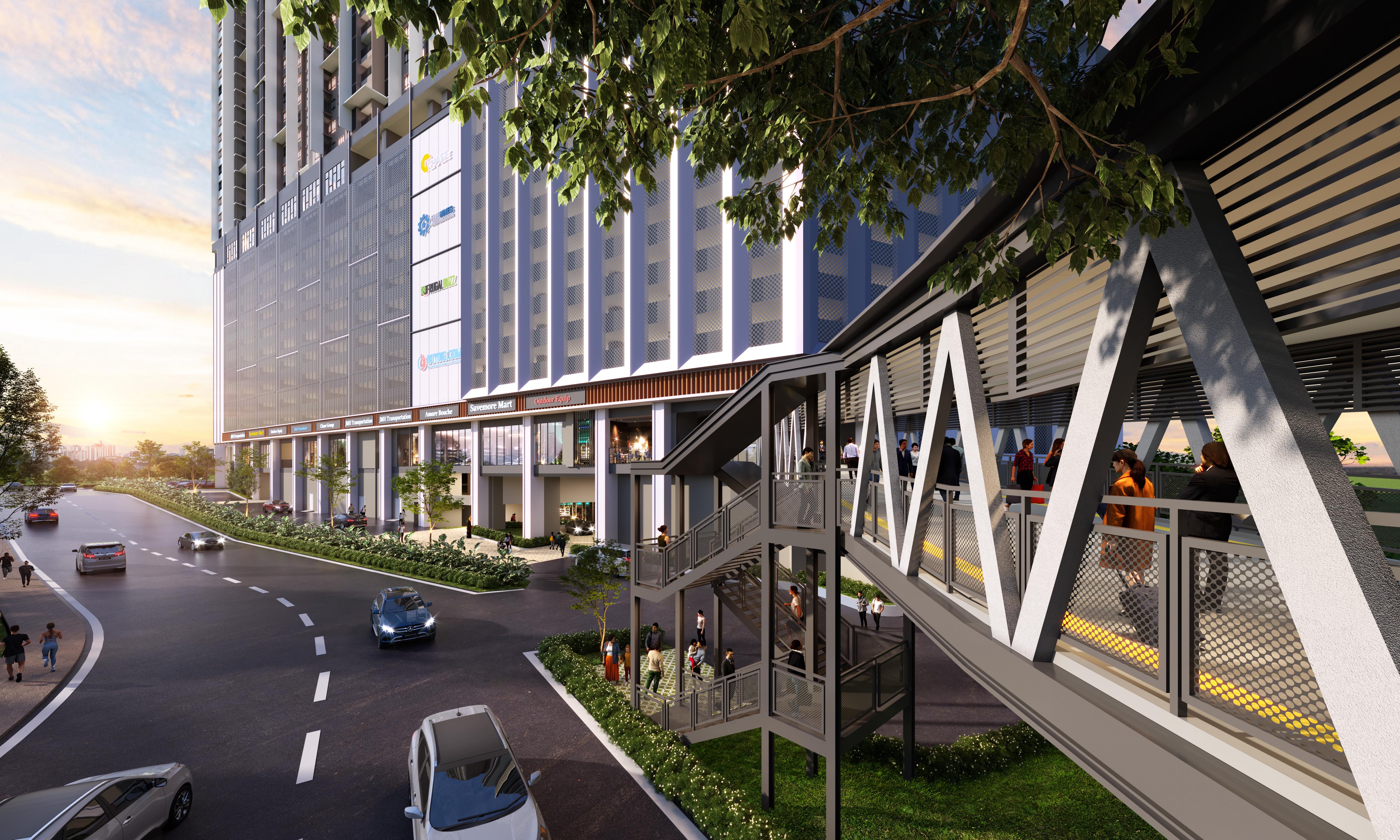 MRT Covered Link Bridge